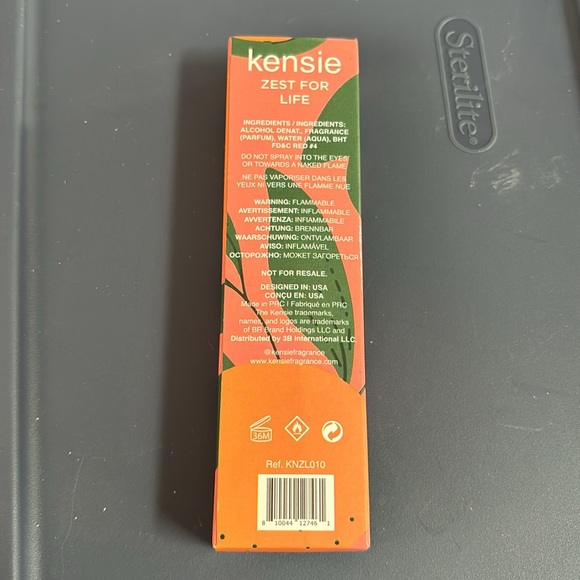 KENSIE ZEST FOR LIFE FRAGRANCE SPRAY - Picture 2 of 3